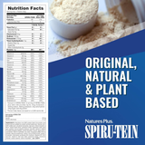NaturesPlus, SPIRU-TEIN Protein Powder Meal, Strawberry, 8 Packets