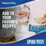 NaturesPlus, SPIRU-TEIN Protein Powder Meal, Strawberry, 8 Packets