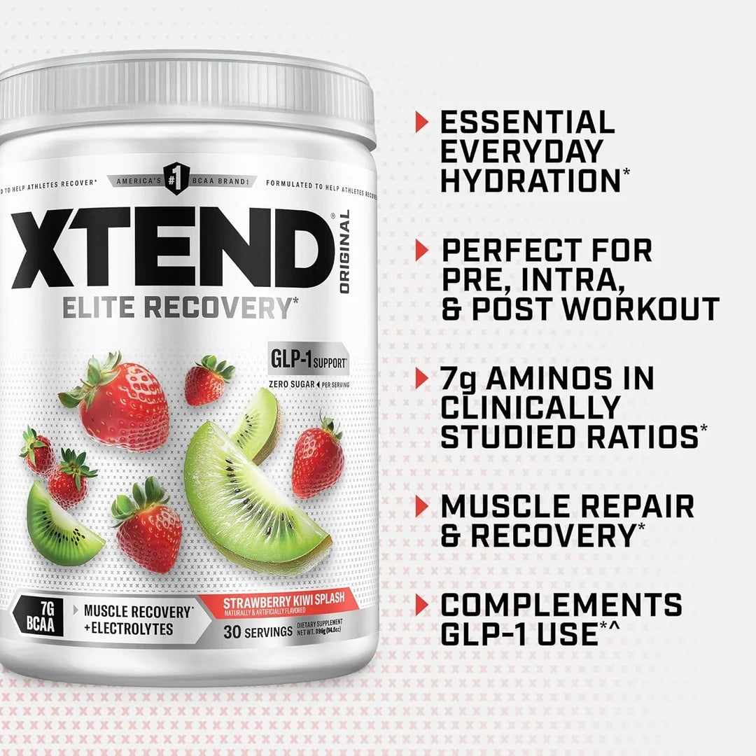 XTEND, 7G BCAA, Lemon-Lime Squeeze, 14.3 oz (405 g)