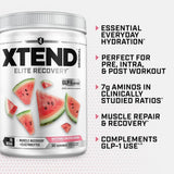 XTEND, 7G BCAA, Watermelon Explosion, 13.2 oz (375 g)