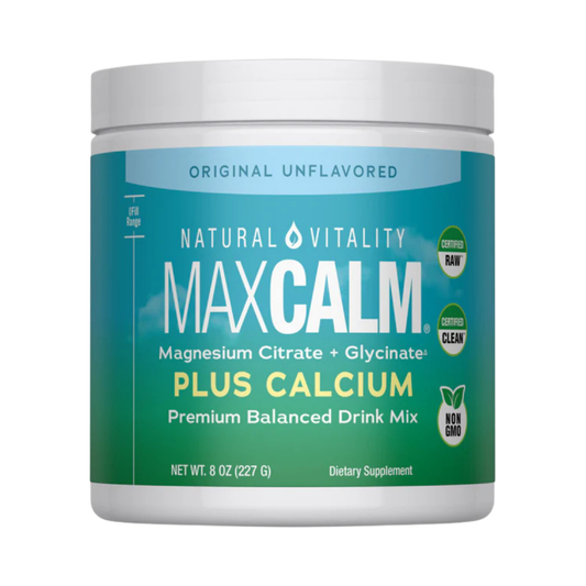 Natural Vitality, CALM, Plus Calcium, Magnesium-Calcium Drink Mix, Original Unflavored, 8 oz, 227 g
