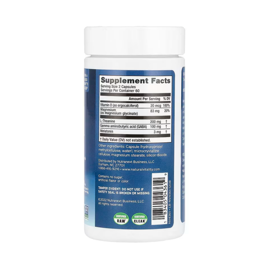 Natural Vitality, Calm Sleep, 120 Capsules