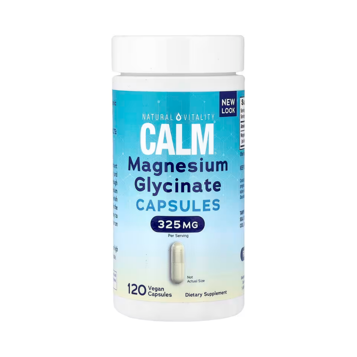 Natural Vitality, CALM, Magnesium Glycinate, 325 mg, 120 Vegan Capsules
