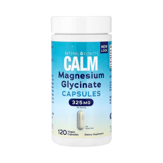 Natural Vitality, CALM, Magnesium Glycinate, 325 mg, 120 Vegan Capsules
