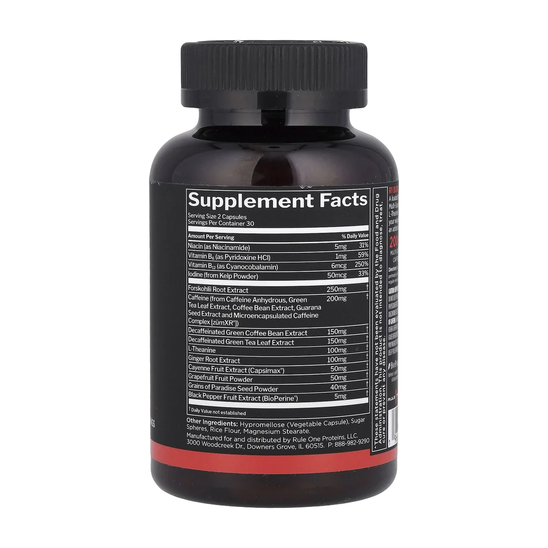 Rule One Proteins, Burn™, Thermo Weight Management, 60 Capsules