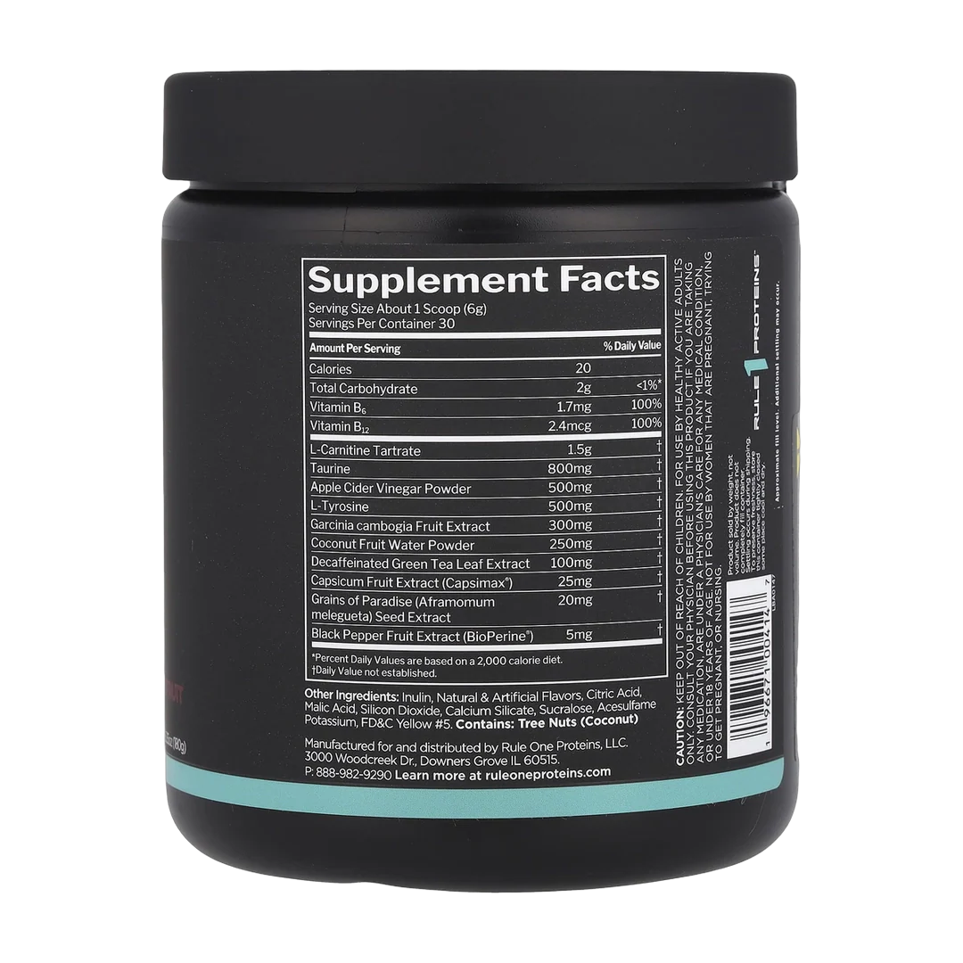 Rule One Proteins, Lean™, Non-Stim Weight Management, Pineapple Passionfruit, 6.35 oz (180 g)