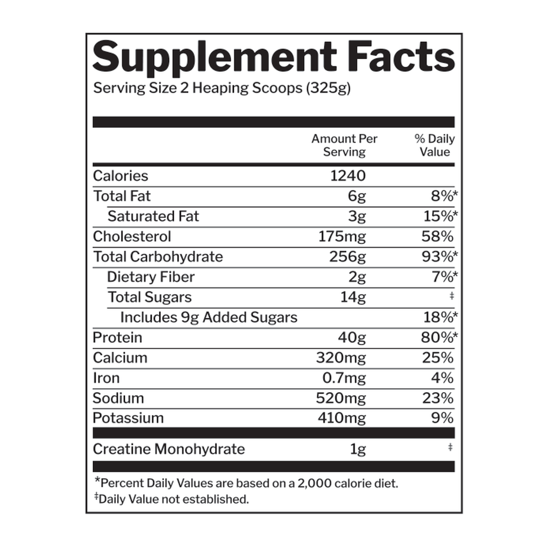 Rule One Proteins, Mass Gainer, Vanilla Creme, 5.73 lb (2.6 kg)
