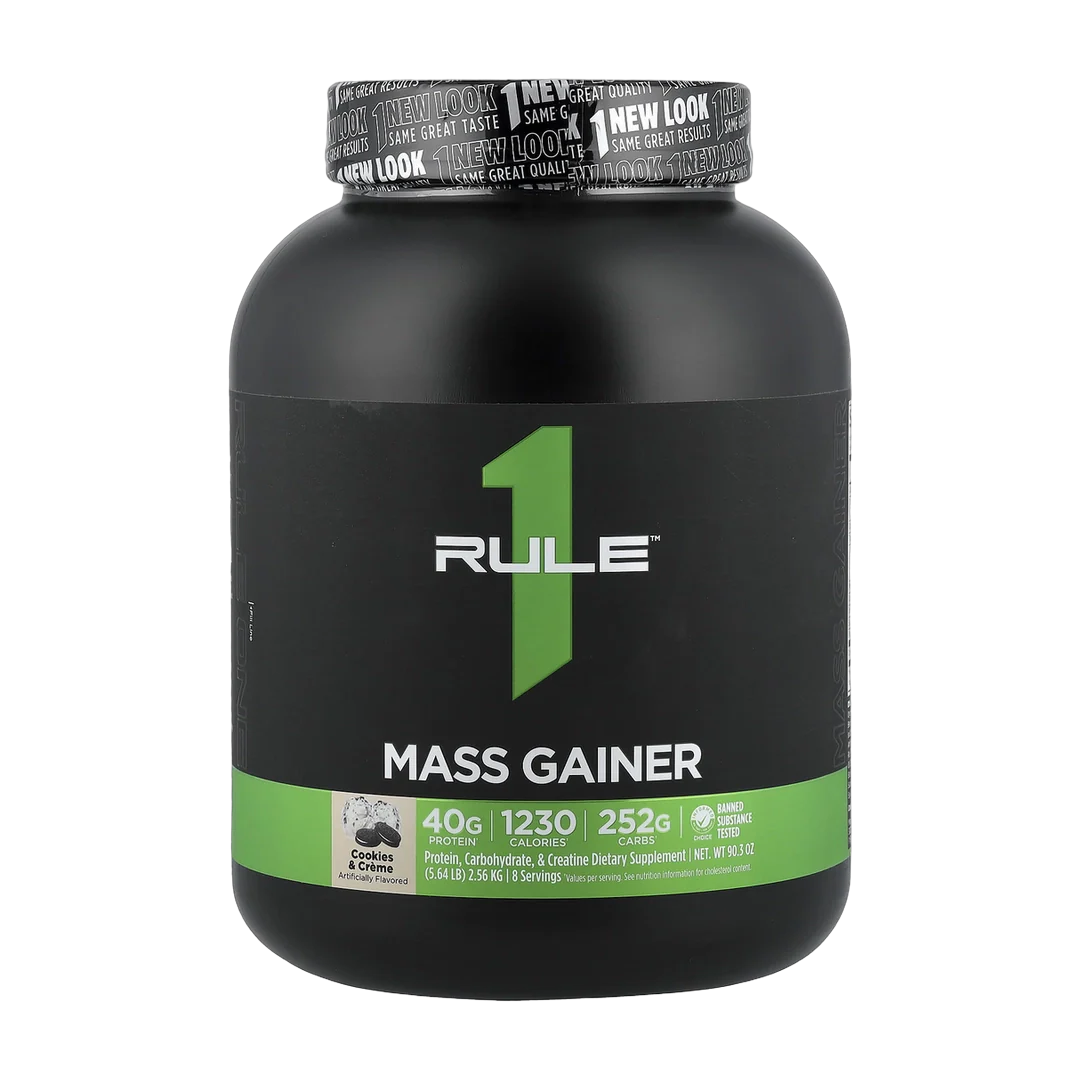 Rule One Proteins, Mass Gainer, Cookies & Creme, 5.64 lb (2.56 kg)