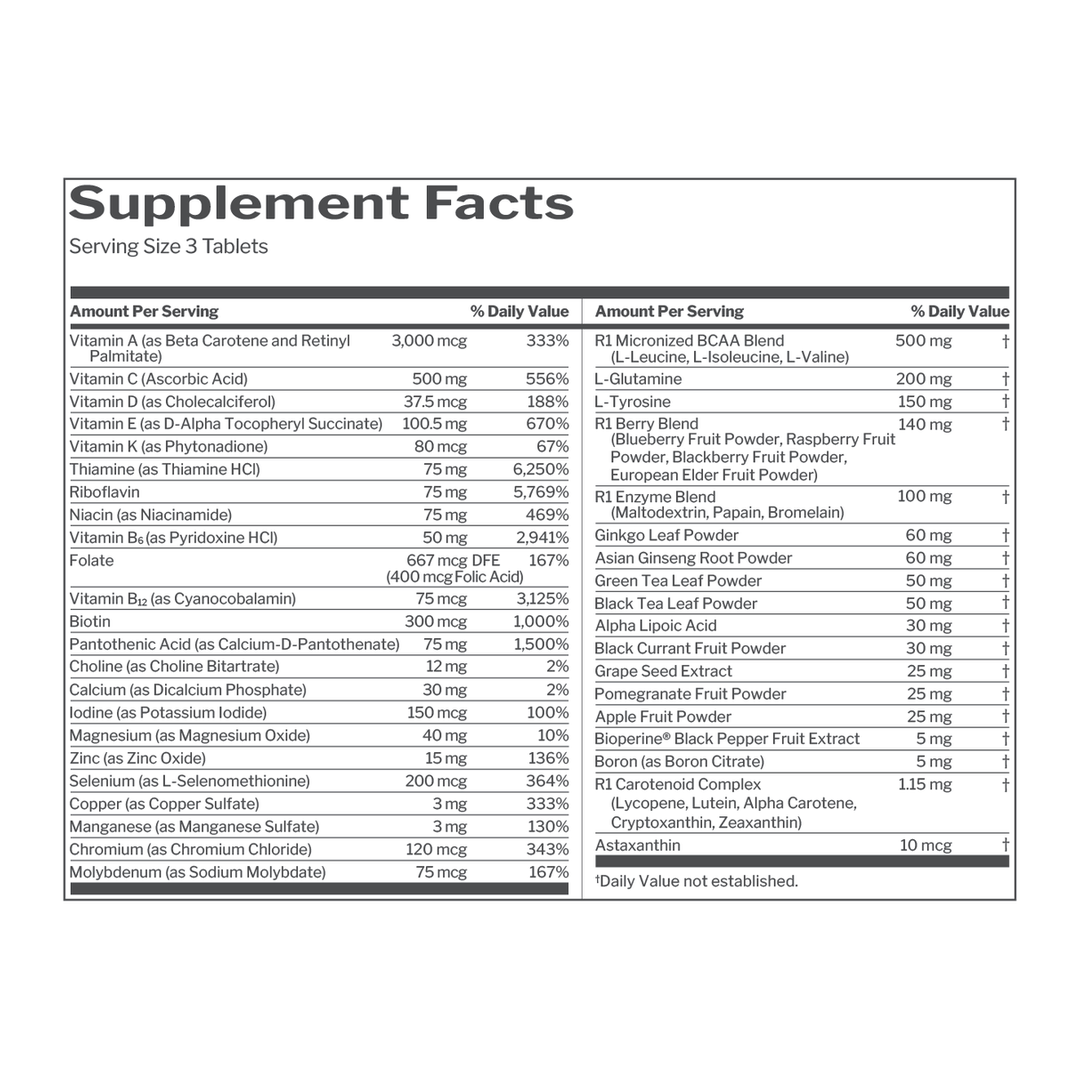 Rule One Proteins, Men's Multi™, Active Lifestyle, 90 Tablets