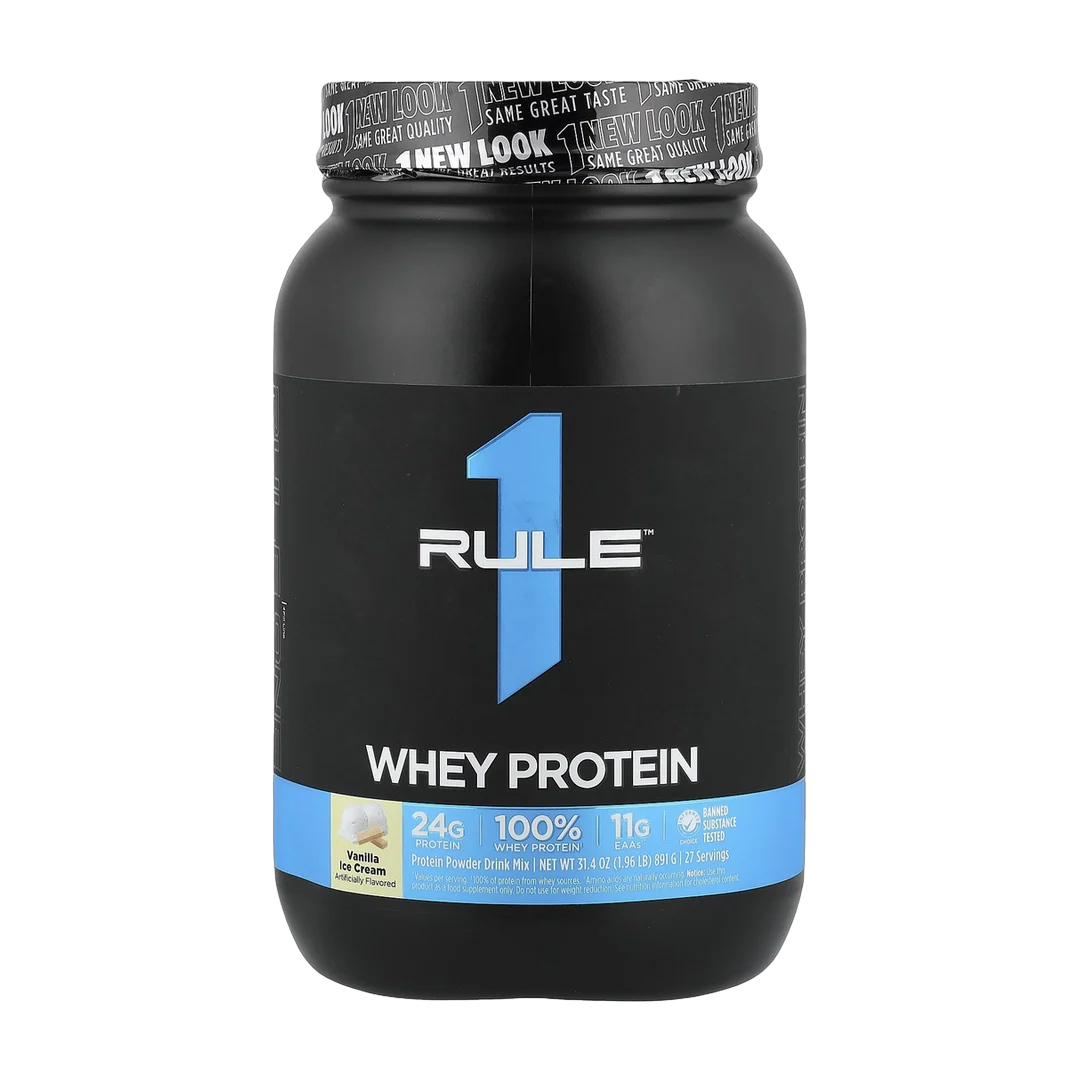 Rule One Proteins, Whey Protein, Vanilla Ice Cream, 1.96 lb (891 g)