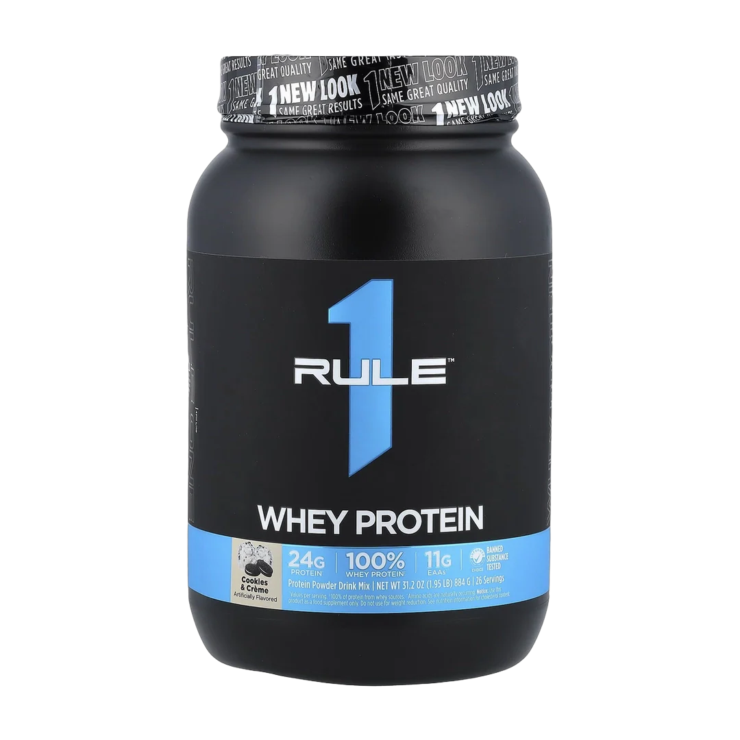 Rule One Proteins, Whey Protein, Cookies & Creme, 1.95 lbs (884 g)