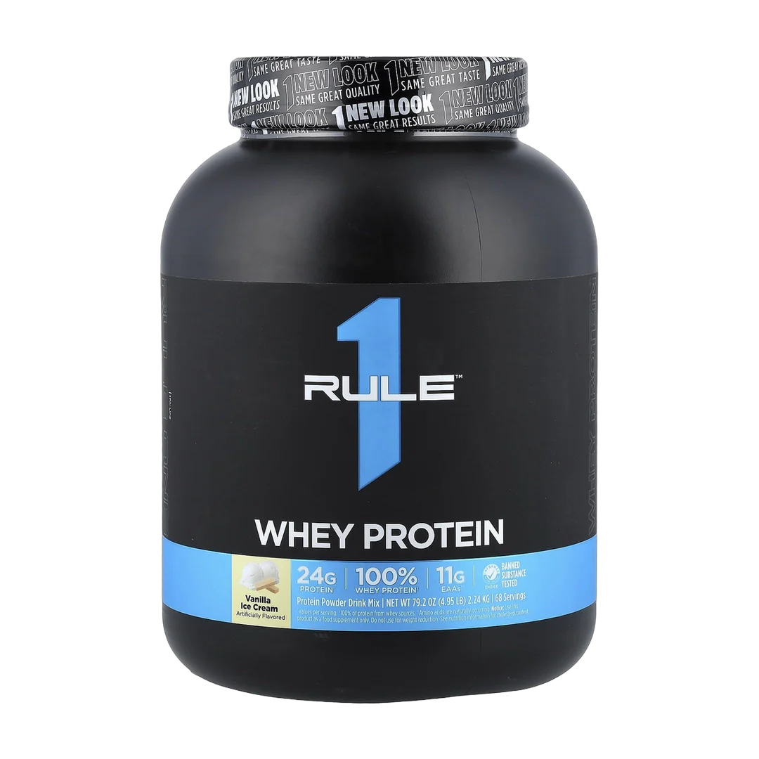 Rule One Proteins, Whey Protein, Vanilla Ice Cream, 4.95 lb (2.24 kg)