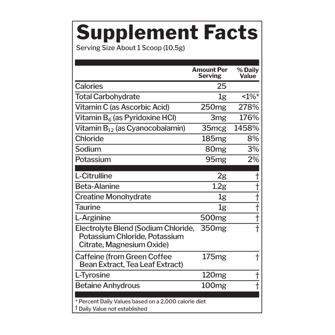 Rule One Proteins, Roar, Ferocious Pre-Workout, Fruit Punch, 11.11 oz (315 g)