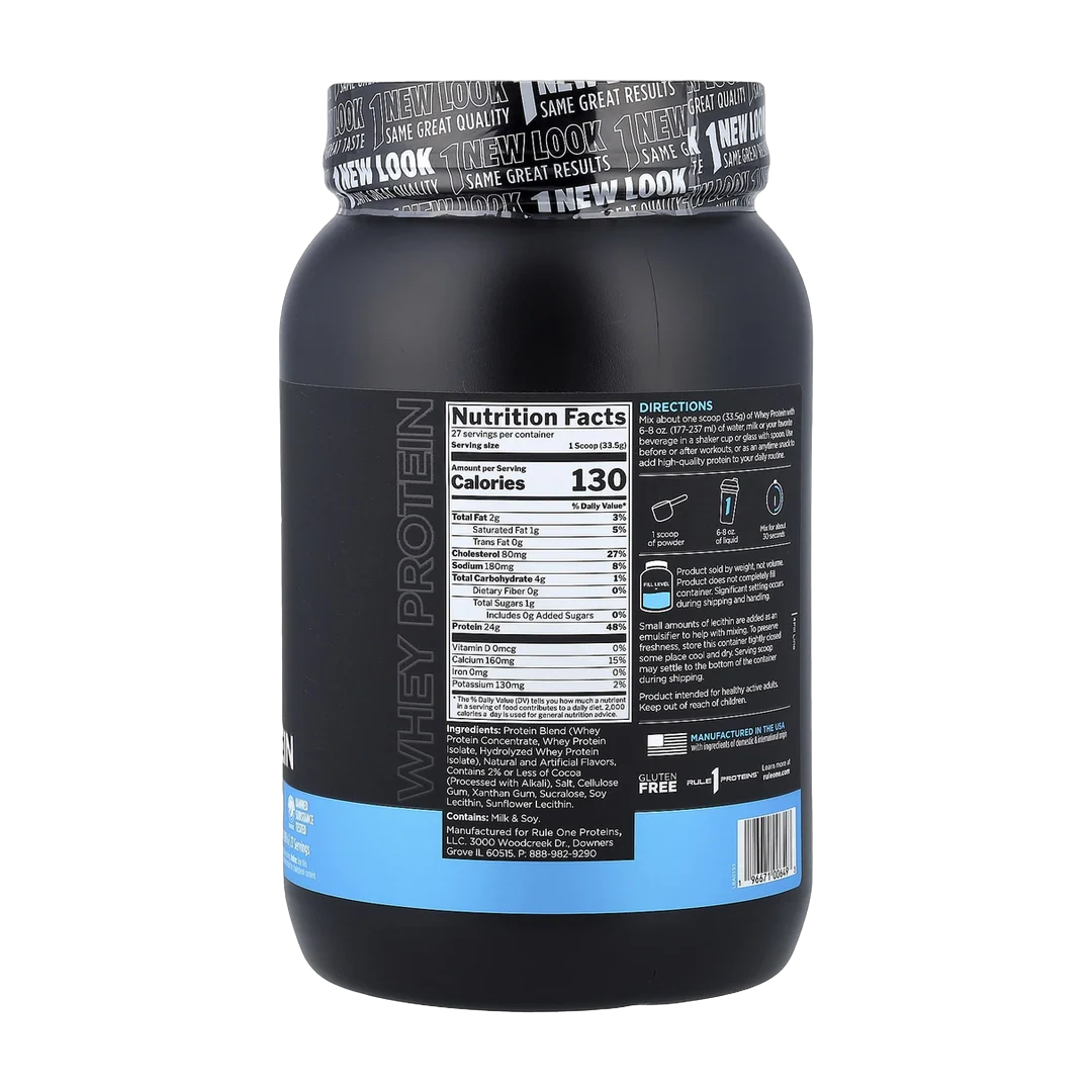 Rule One Proteins, Whey Protein, Salted Caramel, 1.99 lb (905 g)