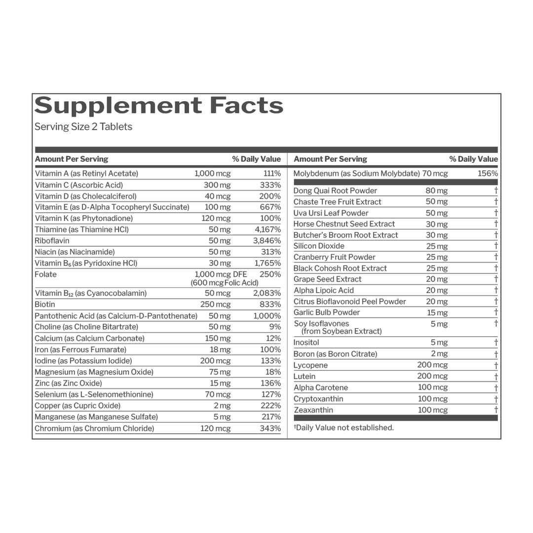 Rule One Proteins, Women's Multi™, Active Lifestyle, 60 Tablets