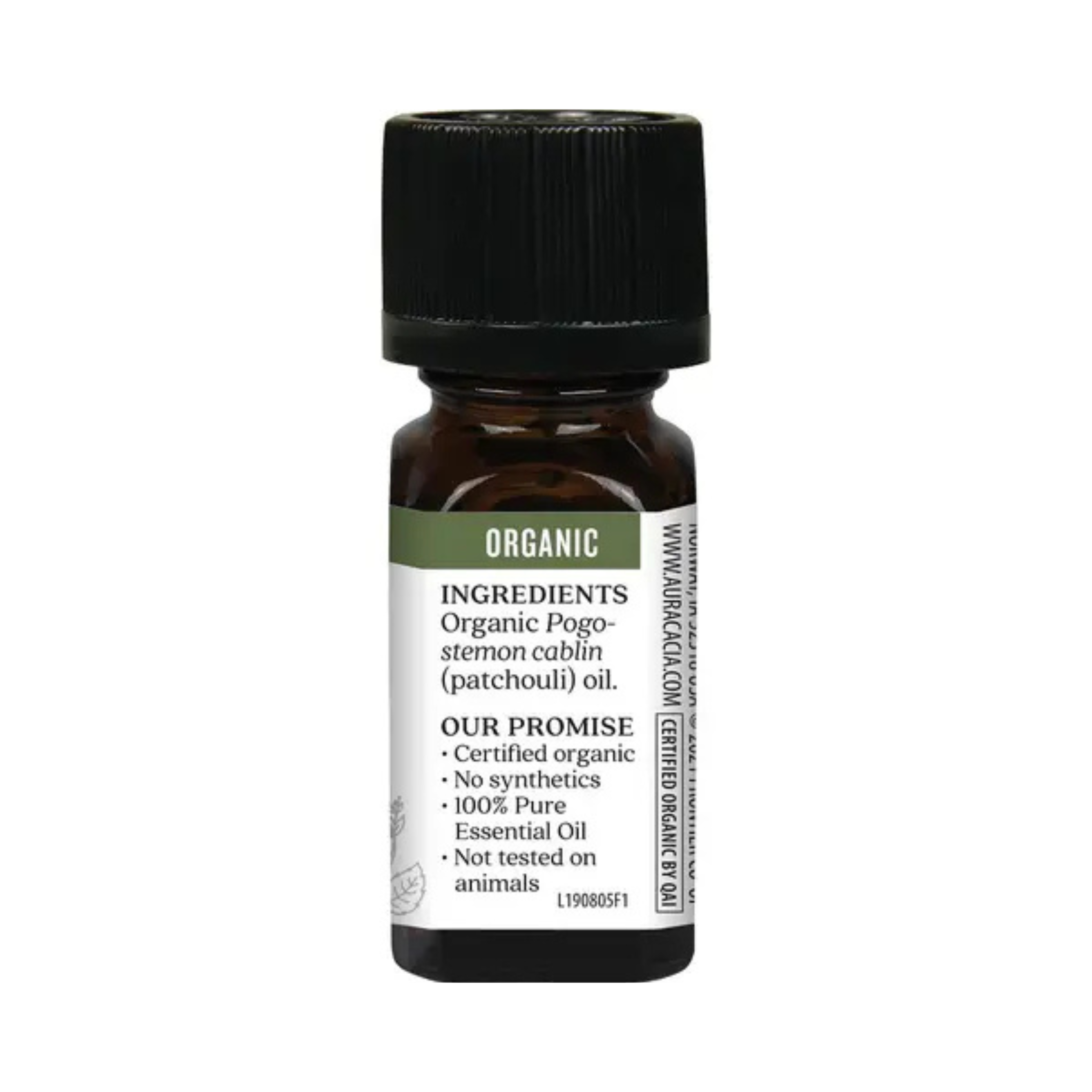 Aura Cacia, Organic Patchouli, Essential Oil, 0.25 Fl Oz