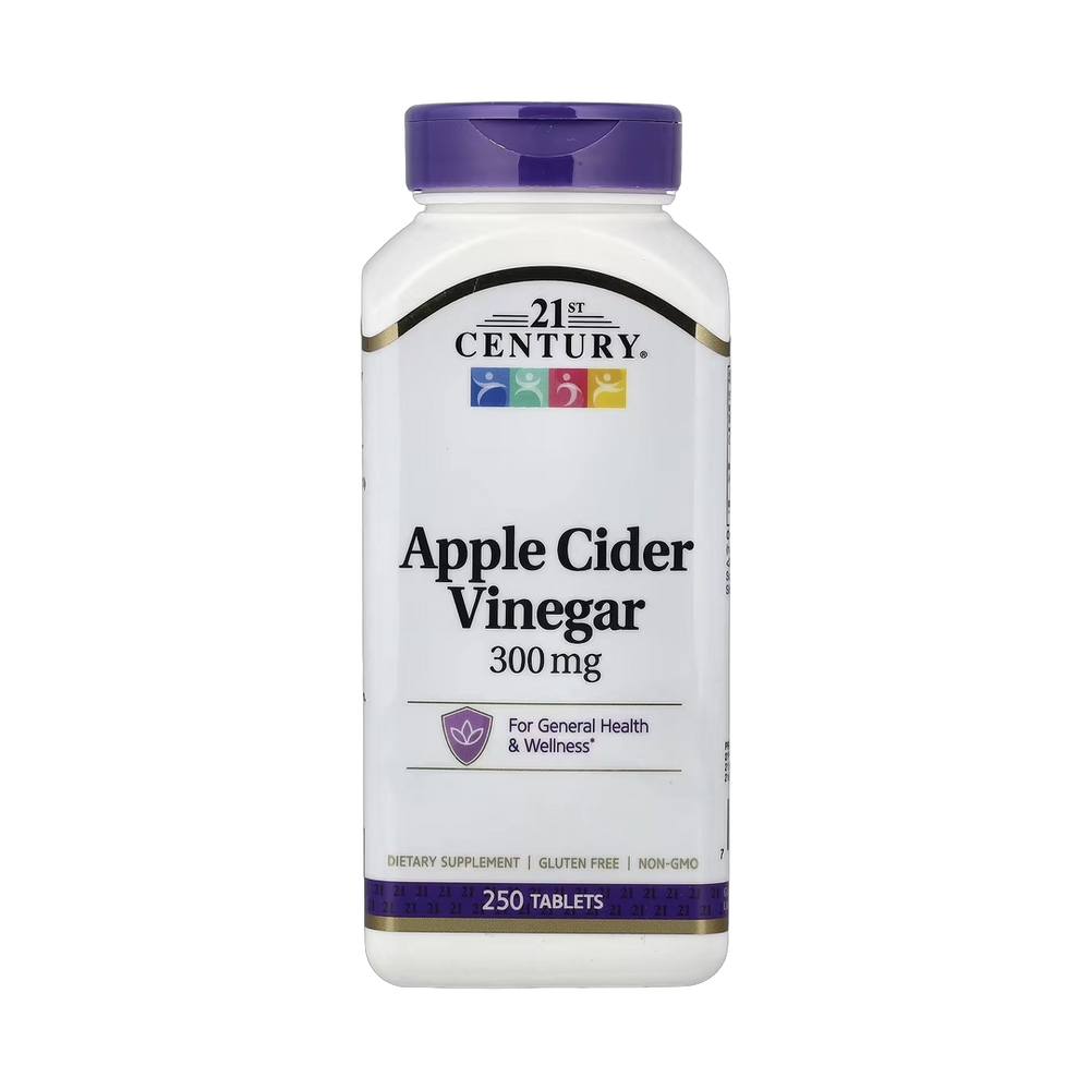 21st Century, Apple Cider Vinegar, 300 mg, 250 Tablets