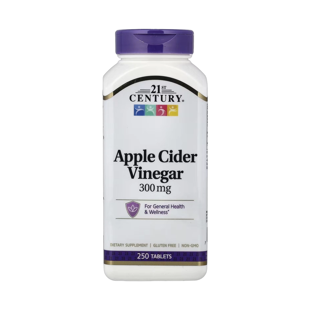 21st Century, Apple Cider Vinegar, 300 mg, 250 Tablets