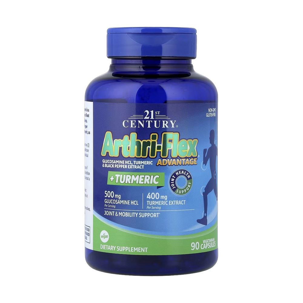21st Century, Arthri-Flex Advantage + Turmeric, 90 Vegetarian Capsules