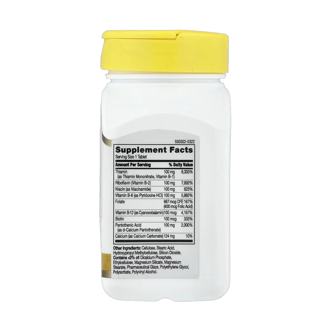 21st Century, B-100 Complex, Prolonged Release, 60 Tablets