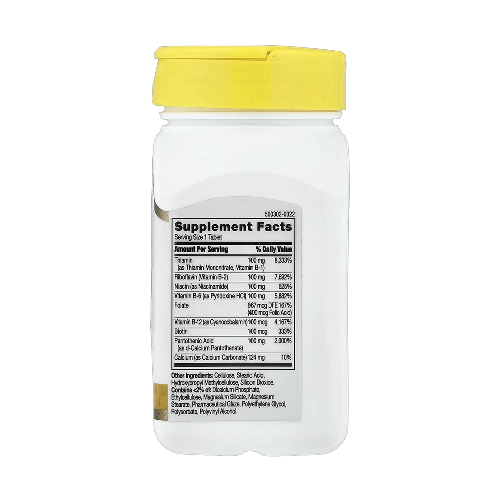 21st Century, B-100 Complex, Prolonged Release, 60 Tablets