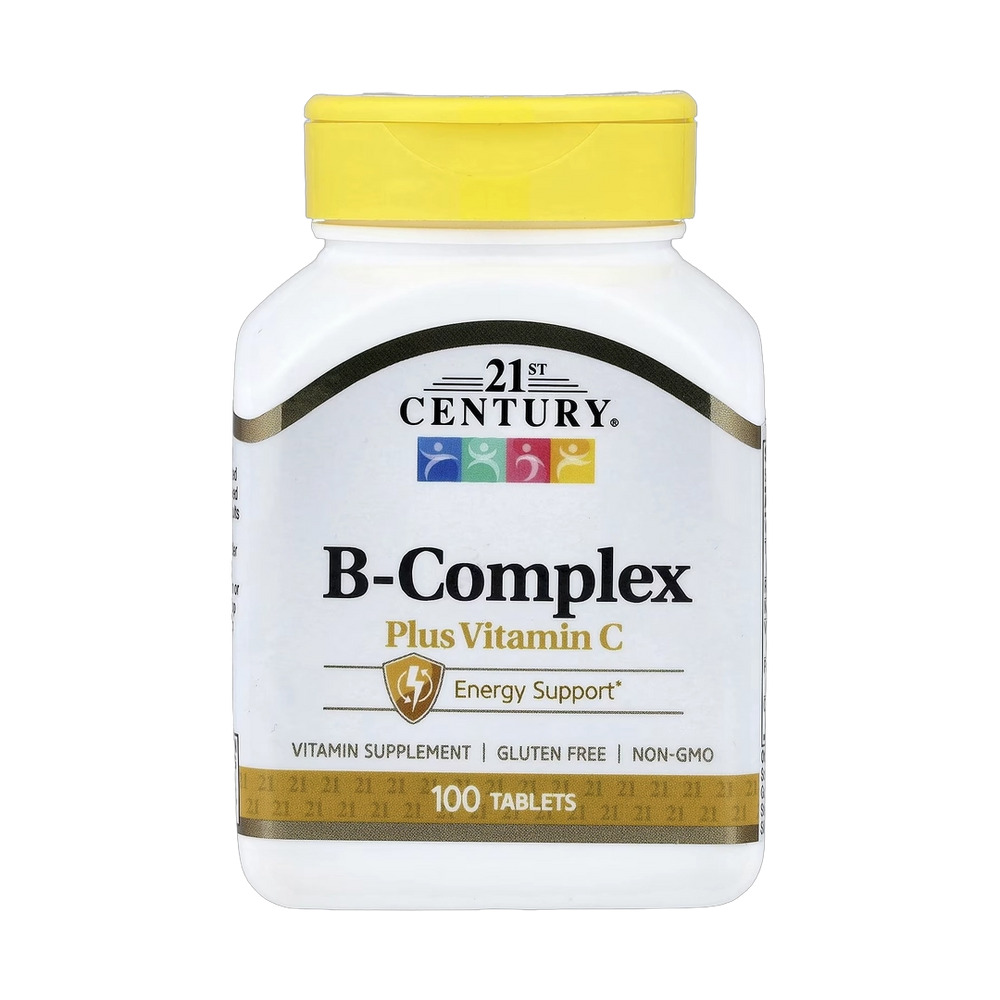 21st Century, B-Complex plus Vitamin C, 100 Tablets