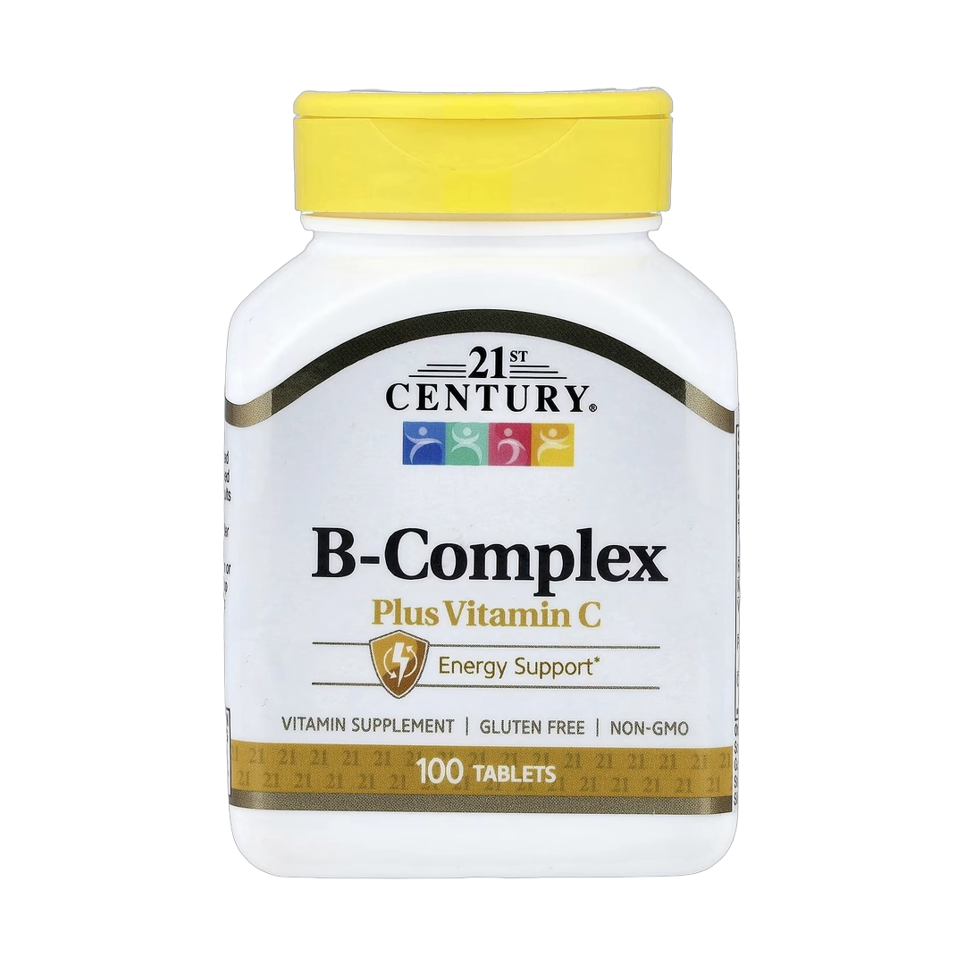 21st Century, B-Complex plus Vitamin C, 100 Tablets