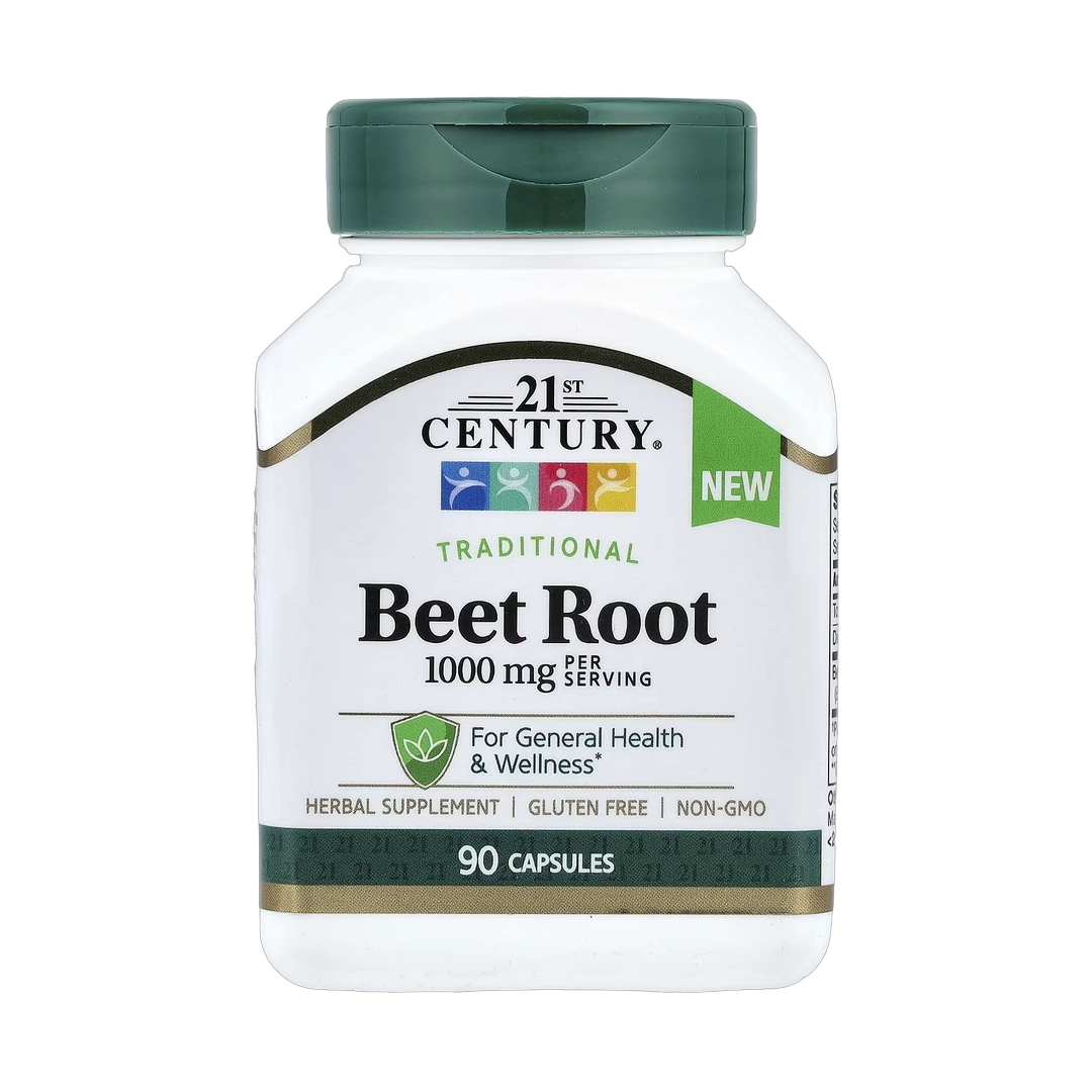 21st Century, Beet Root, 90 Capsules