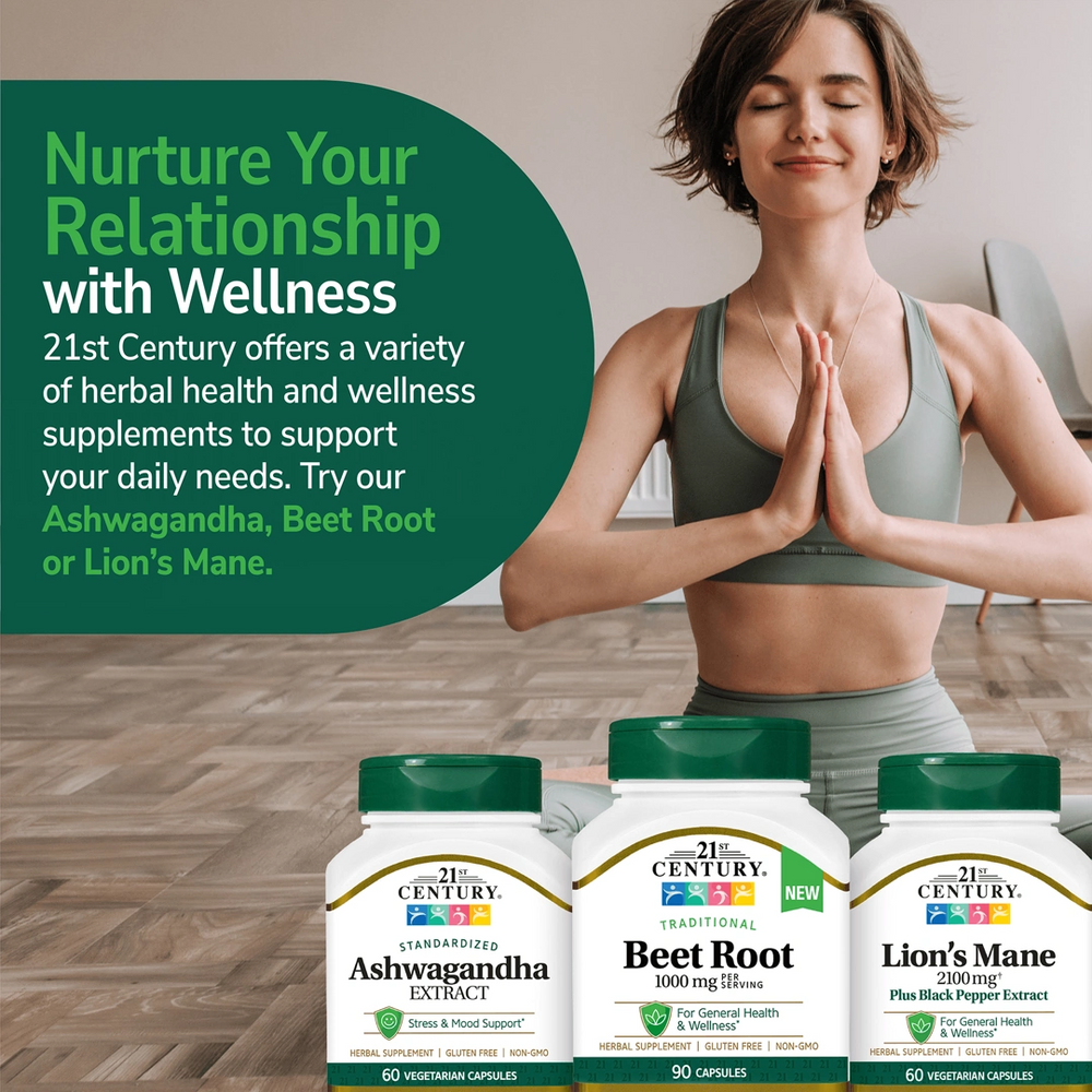 21st Century, Beet Root, 90 Capsules