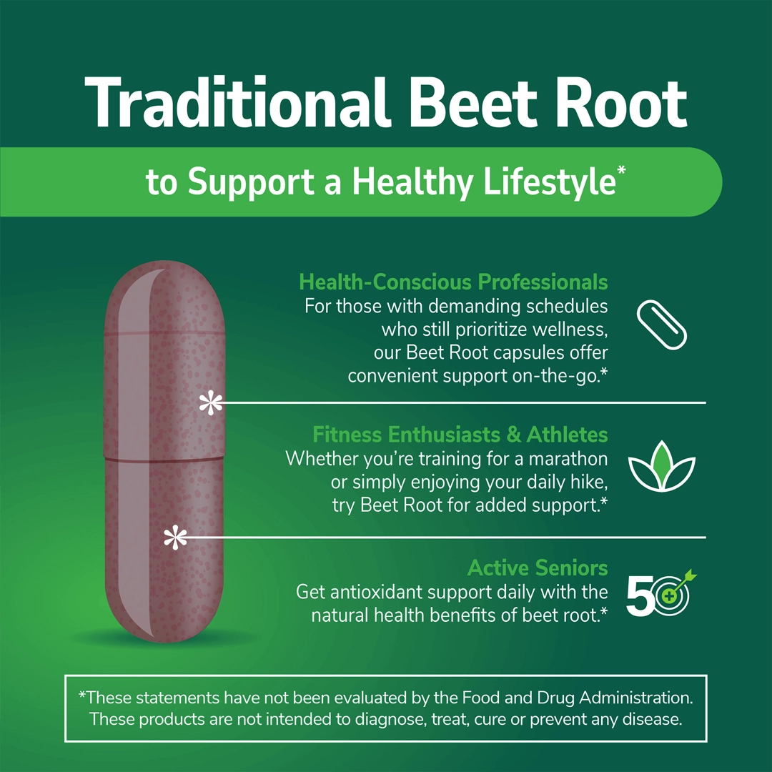 21st Century, Beet Root, 90 Capsules