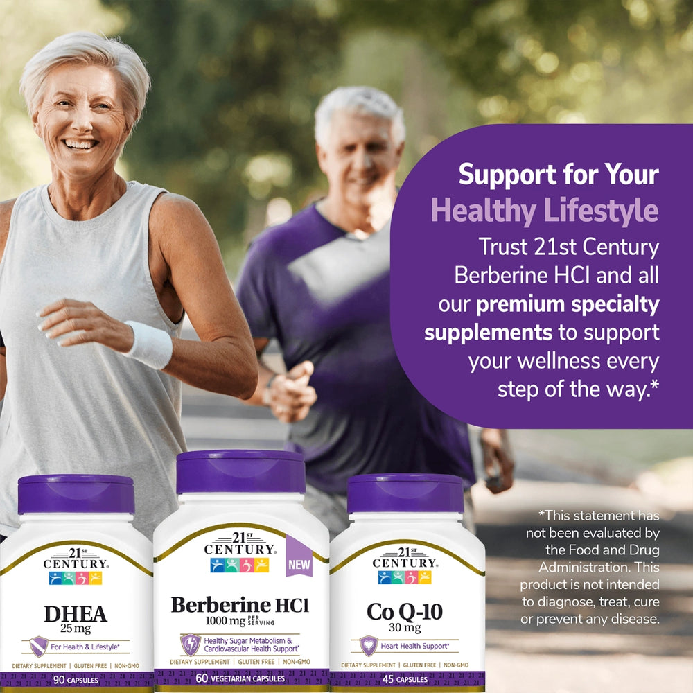 21st Century, Berberine HCI, 60 Vegetarian Capsules