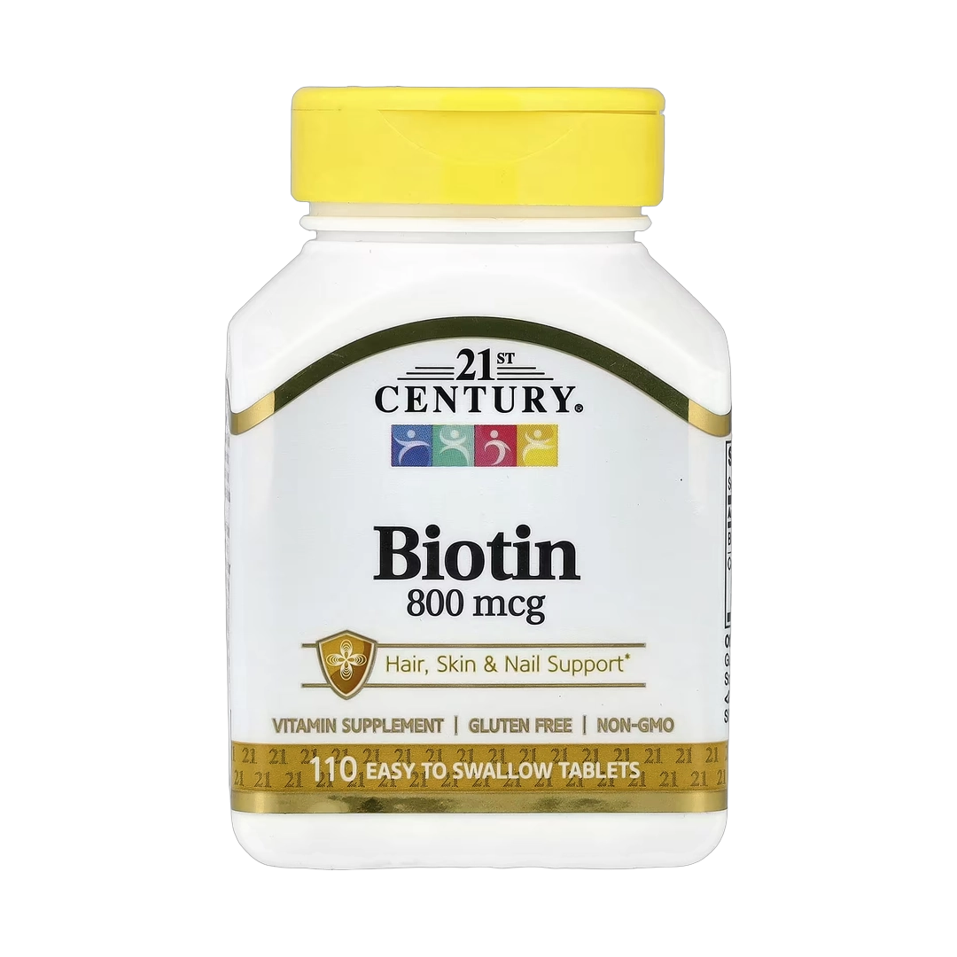 21st Century, Biotin, 110 Easy Swallow Tablets