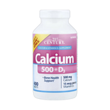 21st Century, Calcium 500 + D3, 400 Tablets