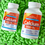 21st Century, Calcium 500 + D3, 90 Tablets