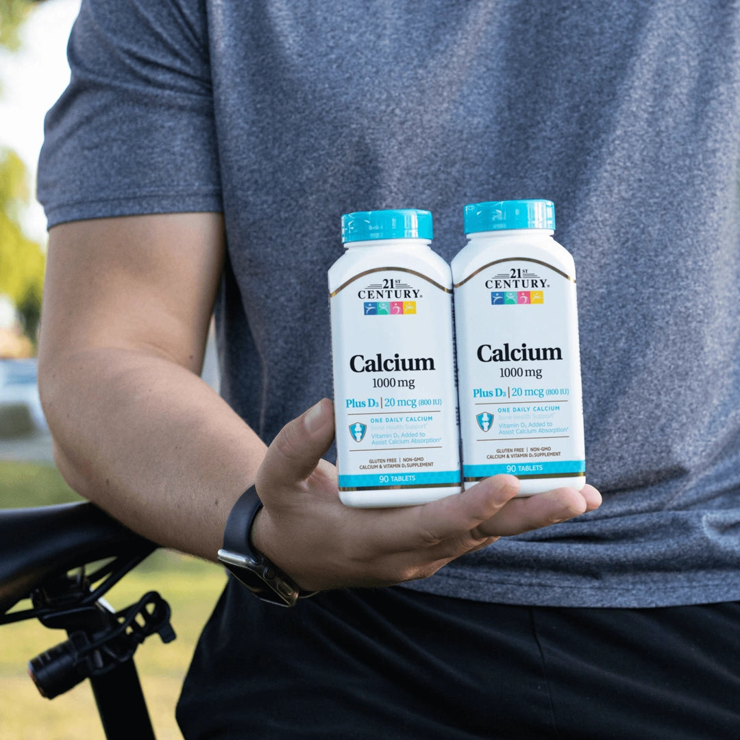 21st Century, Calcium Plus D3, 90 Tablets