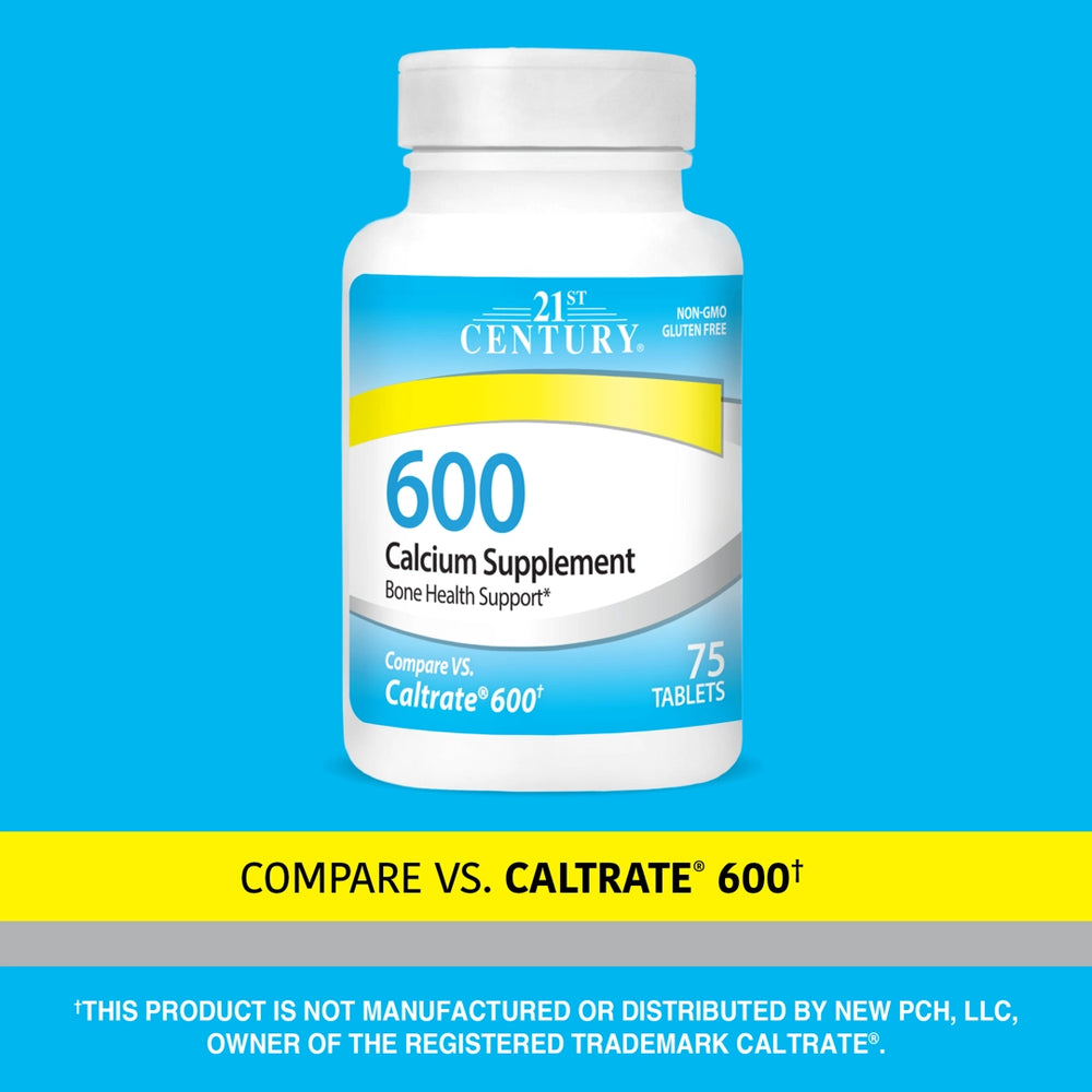 21st Century, Calcium Supplement 600, 400 Tablets