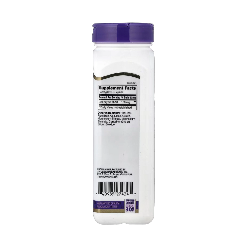 21st Century, CoQ10, 100 mg, 150 Capsules