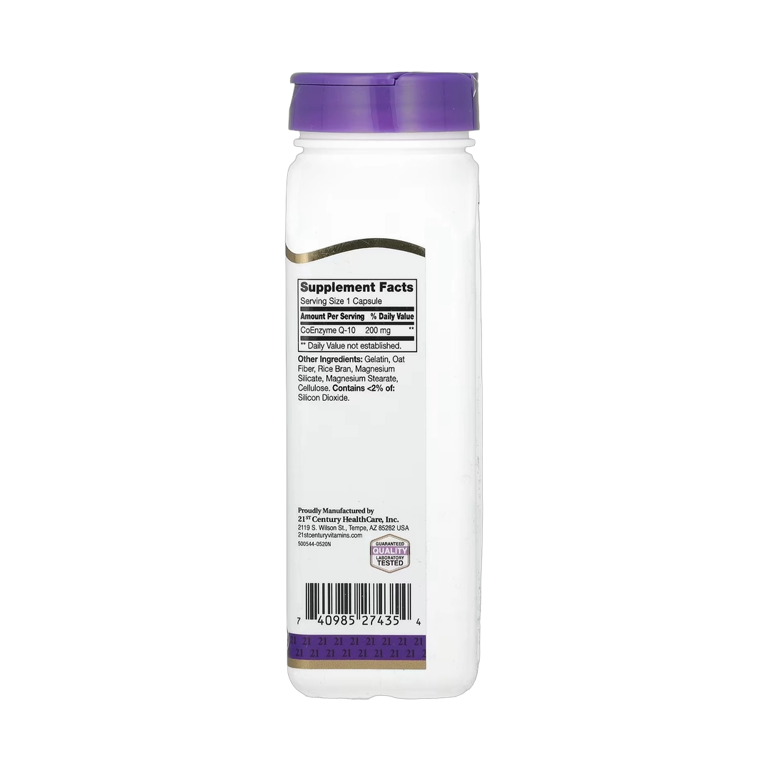 21st Century, CoQ10, 200 mg, 120 Capsules