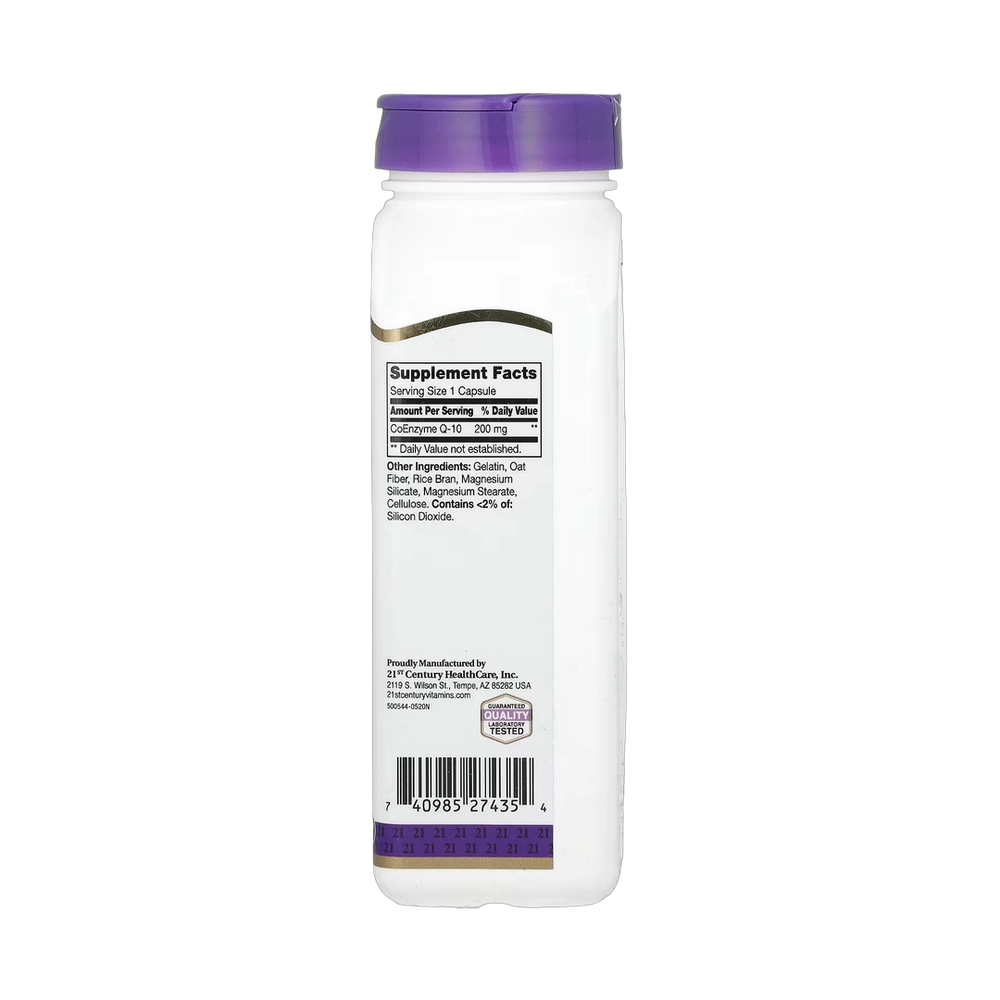 21st Century, CoQ10, 200 mg, 120 Capsules