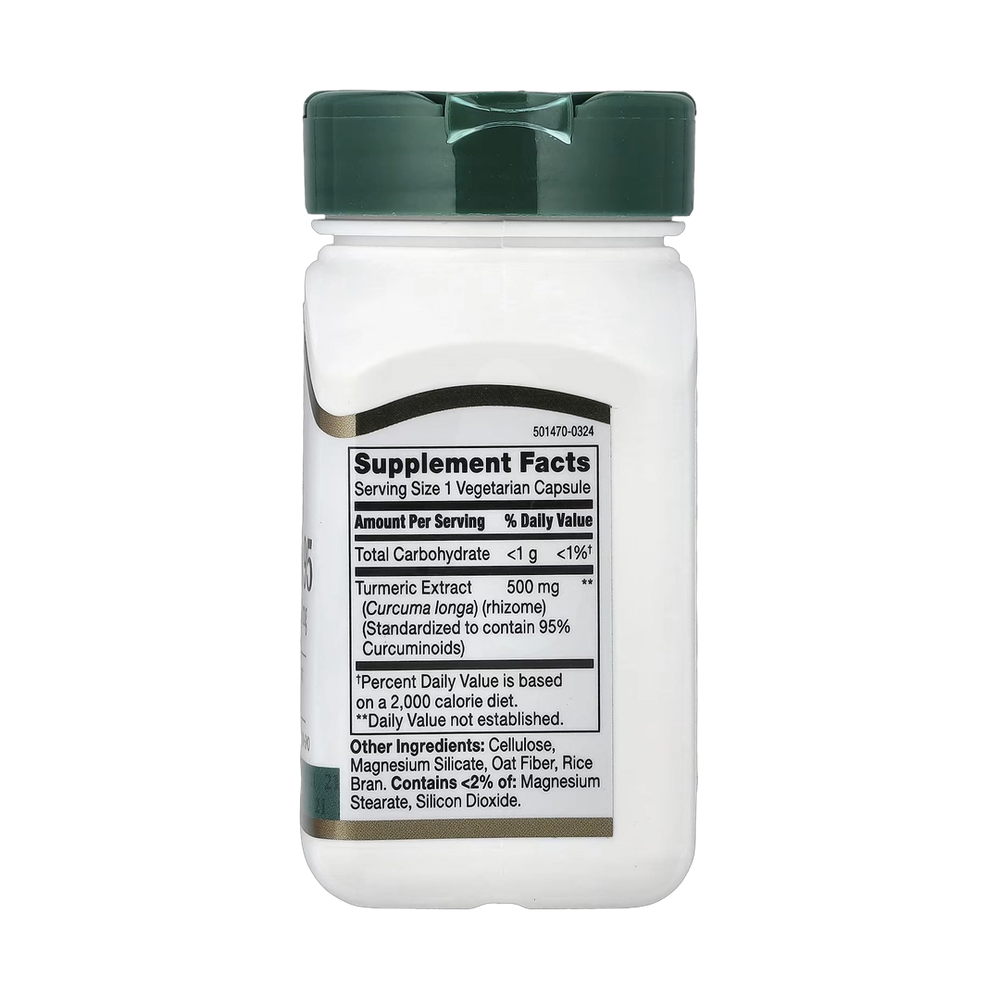 21st Century, Curcumin 95, 500 mg, 45 Vegetarian Capsules