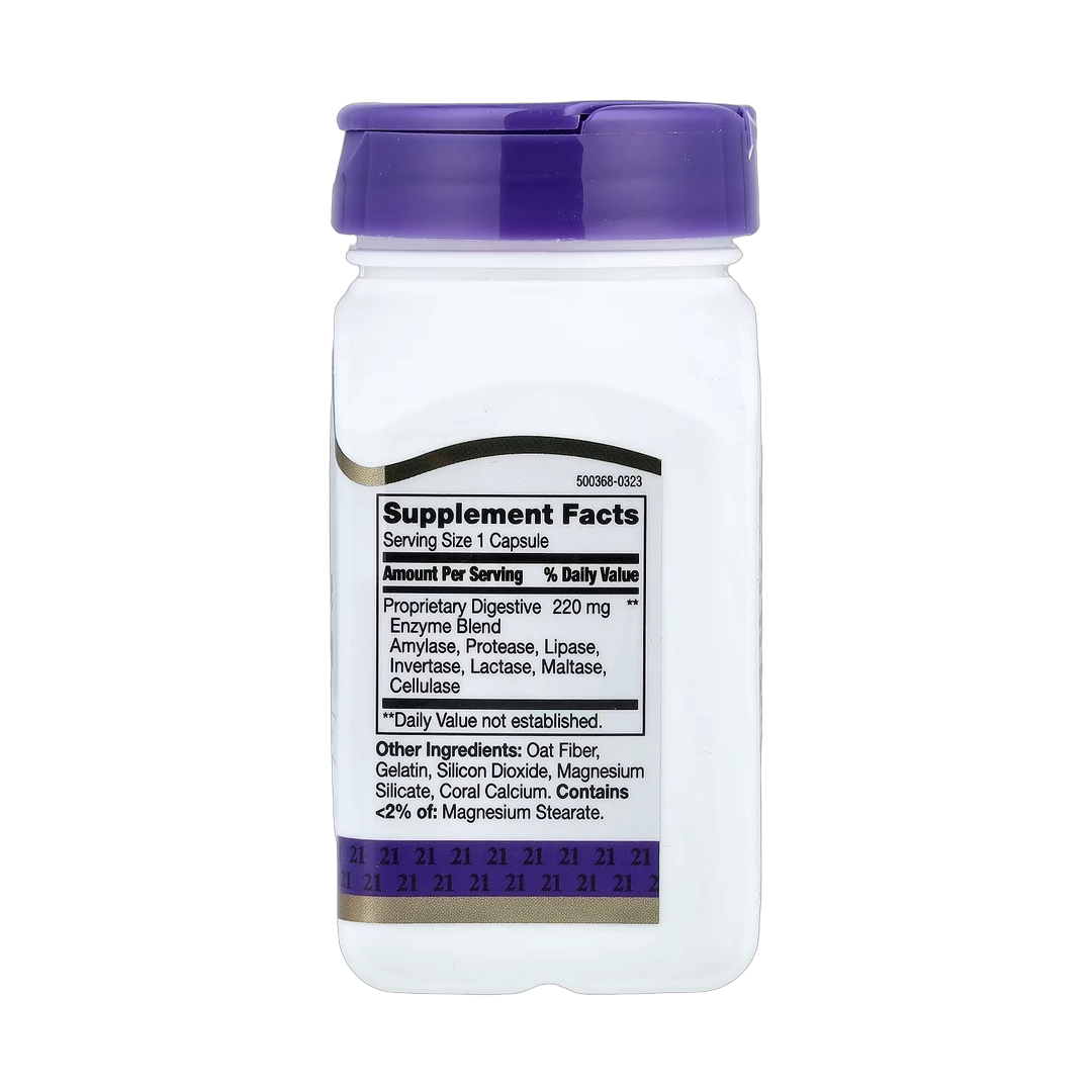 21st Century, Digestive Enzymes, 60 Capsules