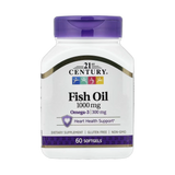 21st Century, Fish Oil, 1,000 mg, 60 Softgels