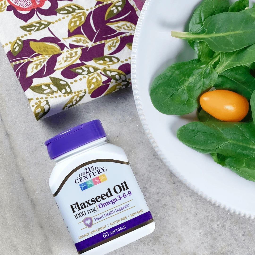 21st Century, Flaxseed Oil, 1,000 mg, 120 Softgels