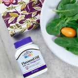 21st Century, Flaxseed Oil, 1,000 mg, 120 Softgels