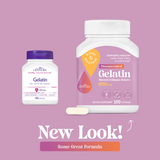 21st Century, Gelatin, 600 mg, 100 Capsules