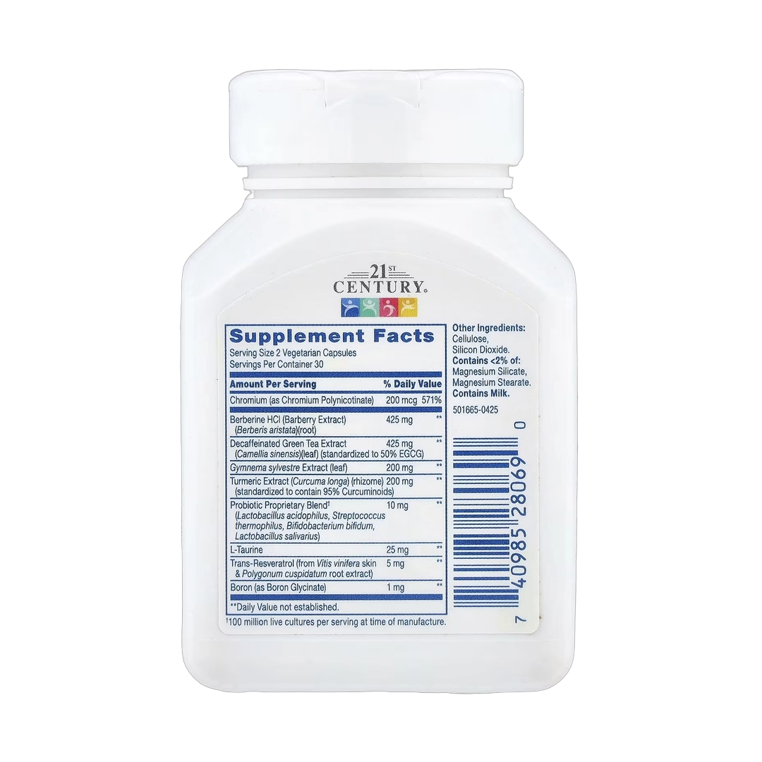 21st Century, GLP-1, 60 Vegetarian Capsules