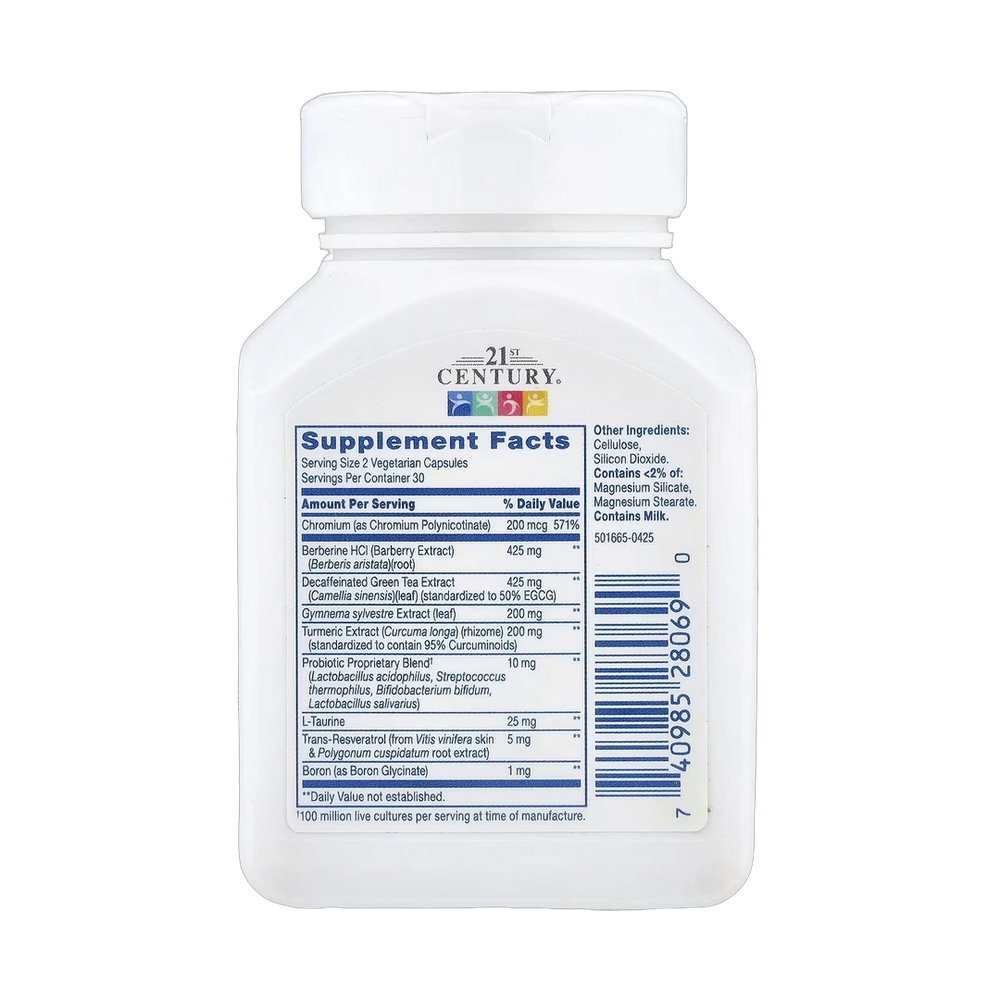 21st Century, GLP-1, 60 Vegetarian Capsules
