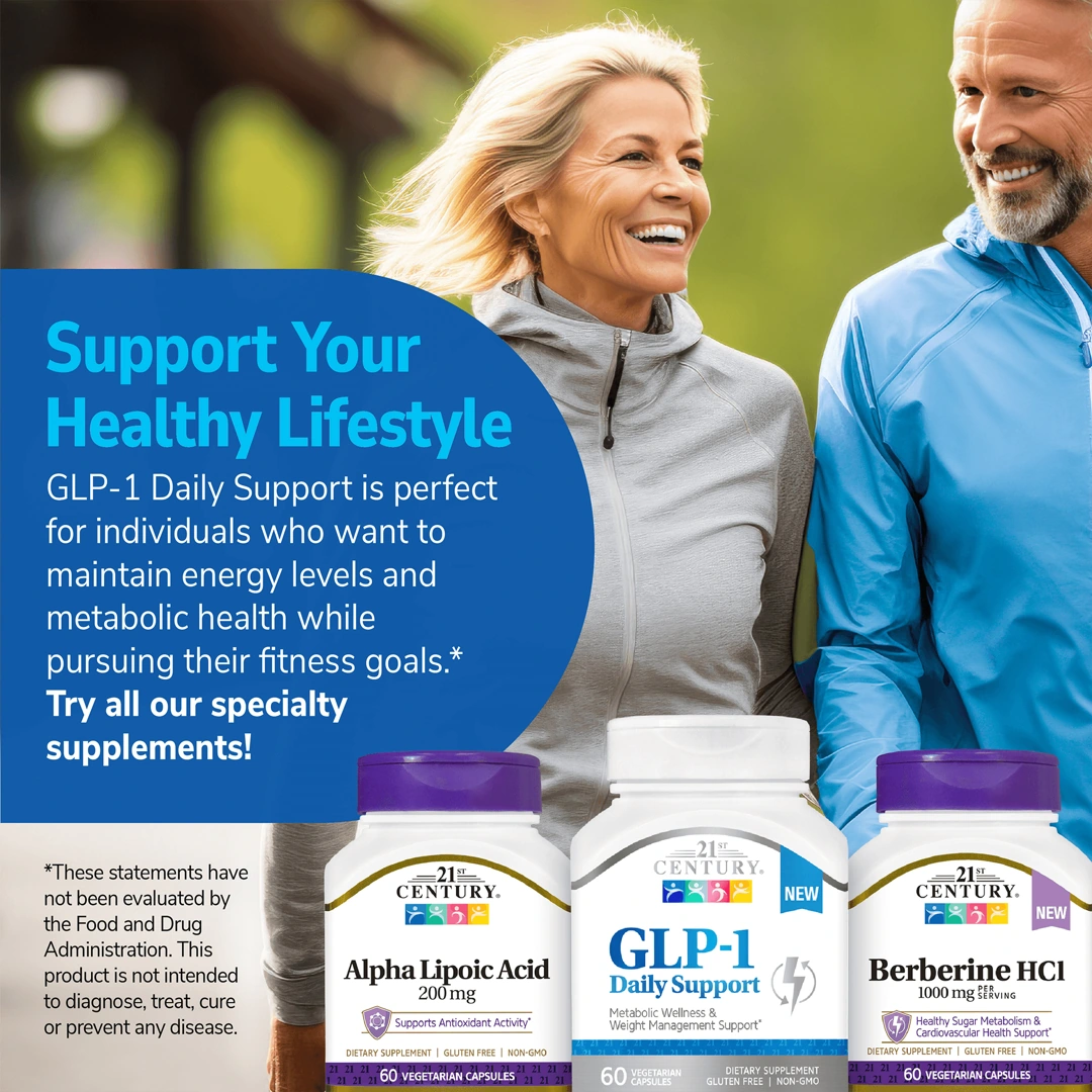 21st Century, GLP-1, 60 Vegetarian Capsules