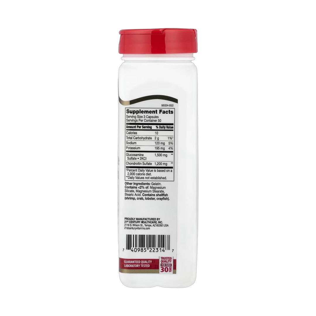 21st Century, Glucosamine Chondroitin, 150 Easy To Swallow Capsules