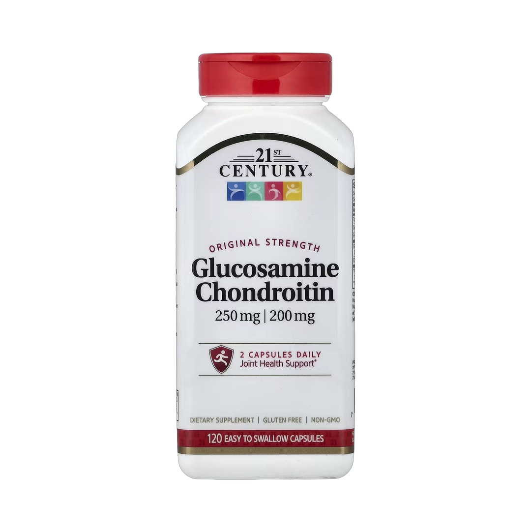 21st Century, Glucosamine Chondroitin, 250 mg/200 mg, 120 Easy To Swallow Capsules